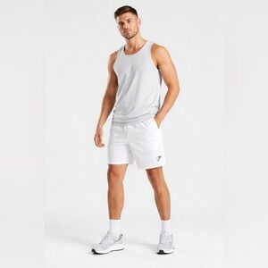 Men’s Gymshark XL Lightweight Arrival 7” Shorts - White